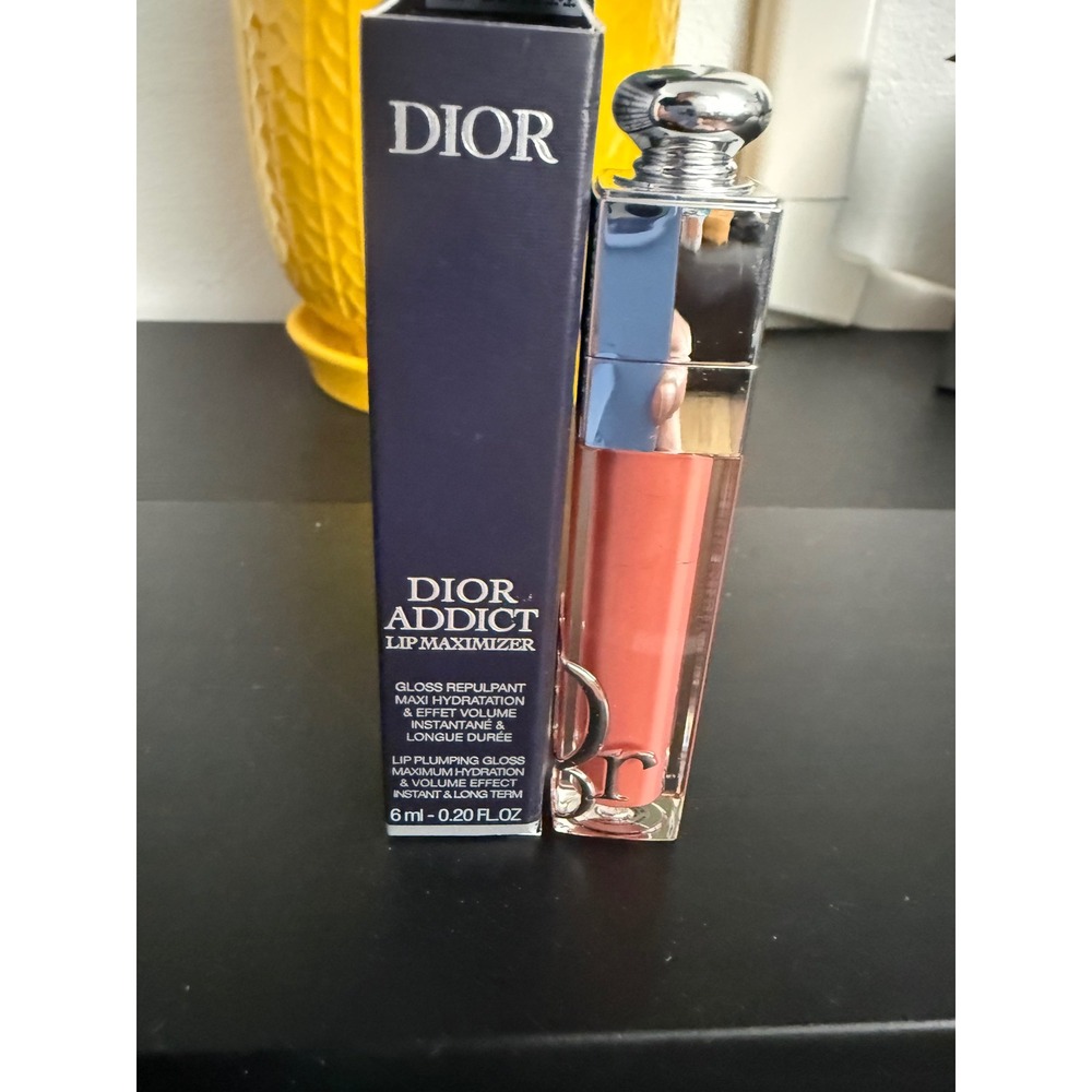 Dior Addict Lip Maximizer 012 Rosewood Plumping Gloss‎ 6ml 0.20 fl oz New in Box